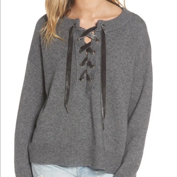 Rails Olivia Ash Cashmere Wool sweater, size XS - Picture 2 of 10